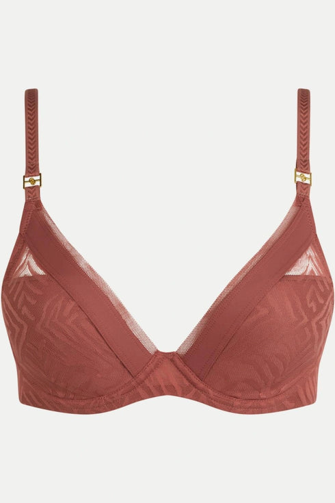 Chantelle Graphic Allure Plunge T-shirt Bra